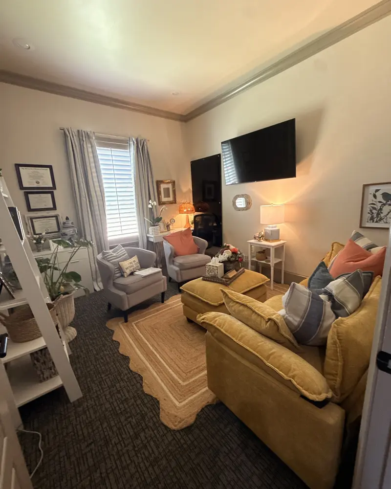 Comfortable counseling office at Eliakim's House in south Lubbock